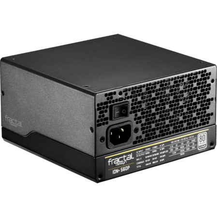 Блок питания 560W Fractal Design Ion+ Platinum FD-PSU-IONP-560P-BK-EU
