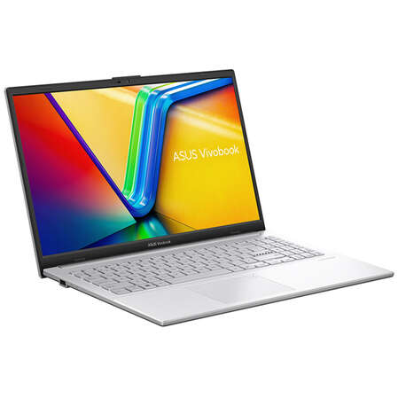 Ноутбук ASUS VivoBook Go 15 E1504FA-BQ1929 AMD Ryzen 5 7520U/16Gb/512Gb SSD/15.6" FullHD/DOS Cool Silver