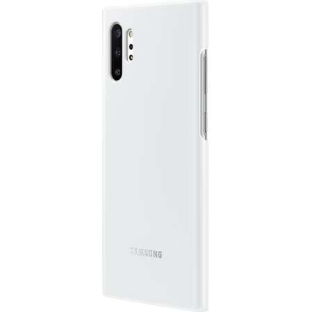 Чехол для Samsung Galaxy Note 10+ (2019) SM-N975 LED Cover белый