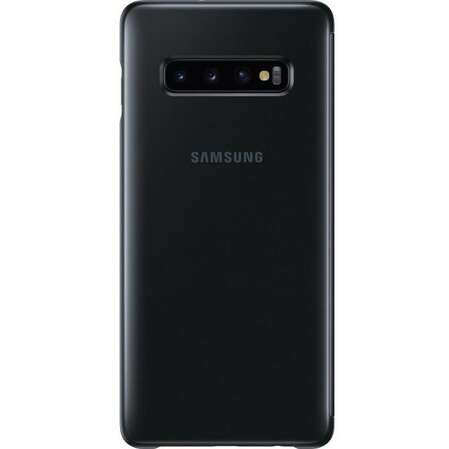 Чехол для Samsung Galaxy S10+ SM-G975 Clear View Cover чёрный