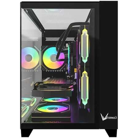 Корпус MicroATX Minitower Formula Crystal Z9M Black