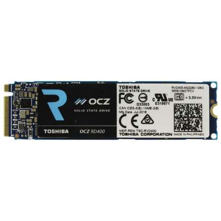 Внутренний SSD-накопитель 128Gb OCZ RVD400-M22280-128G RD400 M.2 PCIe NVMe 3.0 x4