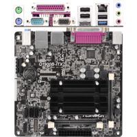 Материнская плата ASRock Q1900B-ITX Intel Celeron J1900, 2xDDR3 SO-DIMM GLan, mini-ITX Ret 
