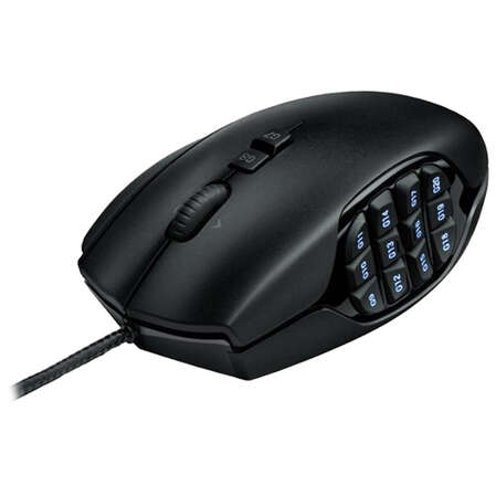 Мышь Logitech G600 Laser Gaming Mouse Black USB 910-003623