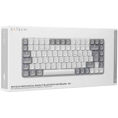 Клавиатура Satechi SM1 Slim Bluetooth ST-KSM1LT-RU Light Grey