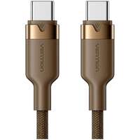Кабель Type C - Type C 1m Vention TRIJF 5A, PD240W Бронза