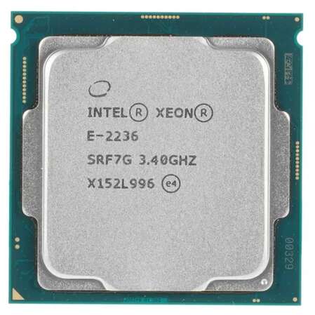 Процессор Intel Xeon E-2236 (3.40GHz) 12MB LGA1151 OEM