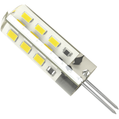 Светодиодная лампа LED лампа X-flash Finger G4 1.5W 12V желтый свет, силикон
