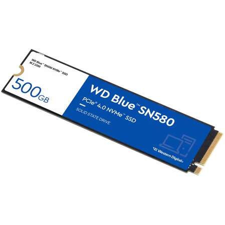 Внутренний SSD-накопитель 500Gb Western Digital Blue SN580 (WDS500G3B0E) M.2 PCIe NVMe 4.0 x4