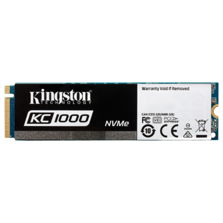 Внутренний SSD-накопитель 960Gb Kingston KC1000 Series SSD SKC1000/960G M.2 PCIex4
