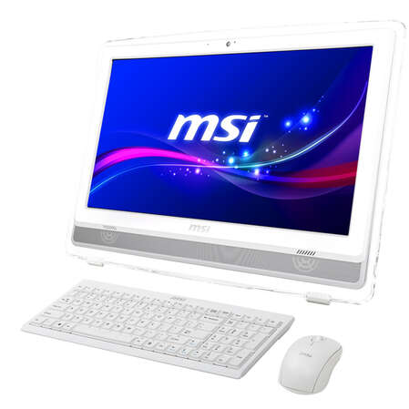 Моноблок MSI AE201-069RU Core i3 4160/4Gb/500Gb/19.5"/kb+m/DOS/white