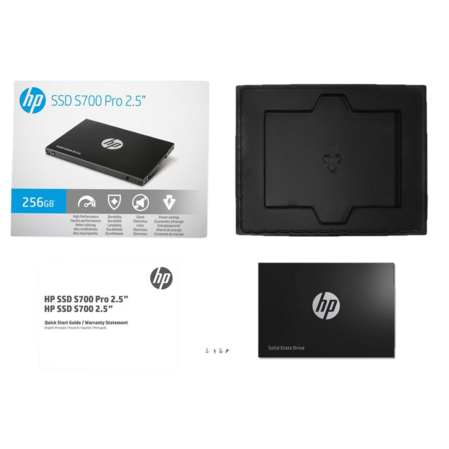 Внутренний SSD-накопитель 256Gb HP S700 Pro 2AP98AA#ABB SATA3 2.5"