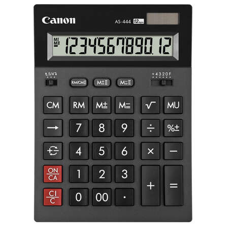 Калькулятор Canon AS-444 черный
