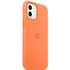 Чехол для Apple iPhone 12\12 Pro Silicone Case with MagSafe Kumquat