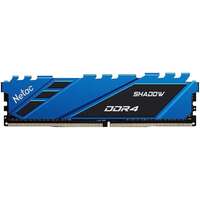 Модуль памяти DIMM 8Gb DDR4 PC25600 3200MHz Netac Shadow (NTSDD4P32SP-08B) Blue