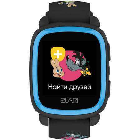 Умные часы Elari KidPhone «Ну, Погоди!» Black