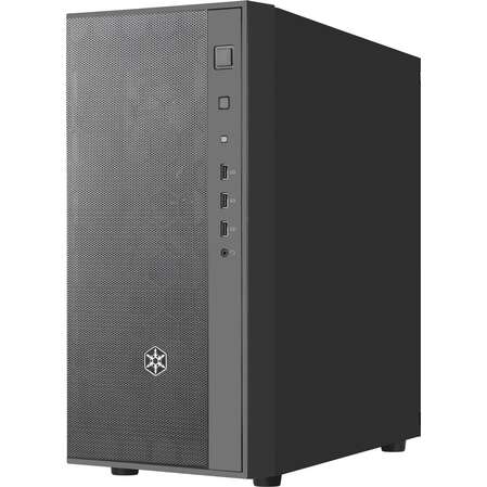Корпус ATX Miditower Silverstone Fara R1 SST-FAR1B-G Black