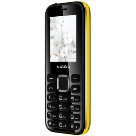 Мобильный телефон Nobby 221 Black/Yellow