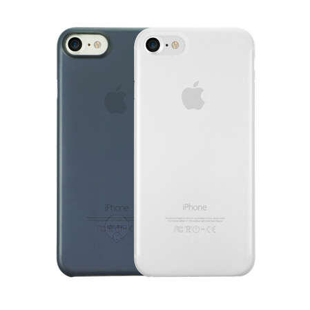 Чехол для iPhone 7 Ozaki O!coat 0.3 Jelly, набор из двух чехлов, прозрачный и темно-синий