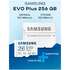Карта памяти Micro SecureDigital 256Gb SDXC Samsung Evo Plus class10 UHS-I U3 (MB-MC256SA)