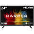 Телевизор 24" Harper 24R490T (HD 1366x768) черный