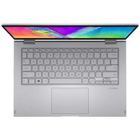 Ноутбук ASUS VivoBook Go 14 Flip TP1401KA-EC022W Pentium Silver N6000/8Gb/256Gb SSD/14" FullHD/Win11 Cool Silver