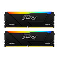 Модуль памяти DIMM 32Gb 2х16Gb DDR4 PC28800 3600MHz Kingston Fury Beast RGB Black (KF436C18BB2AK2/32)
