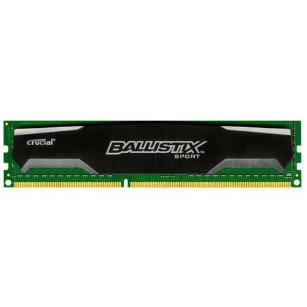 Модуль памяти DIMM 8Gb DDR3 PC12800 1600MHz Crucial Ballistix Sport (BLS8G3D1609DS1S00CEU)