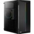 Корпус ATX Miditower AeroCool Split Tempered Glass Black