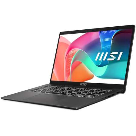 Ноутбук MSI Modern 14 F1MG Core 5 120U/16Gb/512Gb SSD/14" FullHD/DOS Grey