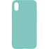 Чехол для iPhone Xr Pero софт-тач бирюзовый
