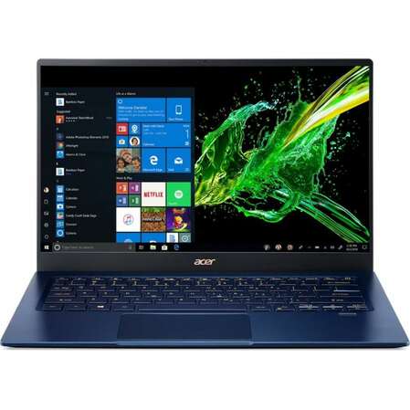 Ноутбук Acer Swift 5 SF514-54GT-53J6 Core i5 1035G1/8Gb/512Gb SSD/NV MX250 2Gb/14.0" FullHD Touch/FPR/Win10 Blue