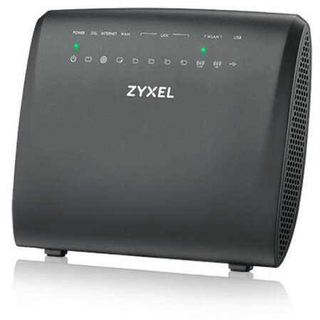 Беспроводной ADSL маршрутизатор Zyxel VMG3925-B10B, 802.11ac, 300+1300Мбит/с 2,4 и 5ГГц, 4xGbLAN, 1xUSB2.0 поддержка 3G/4G модемов
