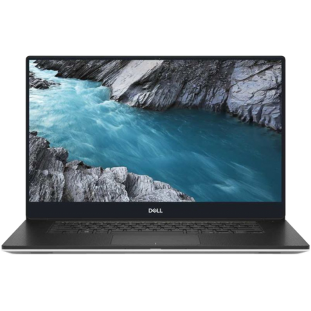 Ноутбук Dell XPS 15 Core i7 9750H/16Gb/1Tb SSD/NV GTX1650 4Gb/15.6" UHD/Win10Pro Silver