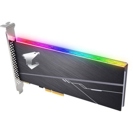 Внутренний SSD-накопитель 512Gb Gigabyte AORUS RGB AIC (GP-ASACNE2512GTTDR) PCIe NVMe 3.0 x4