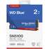 Внутренний SSD-накопитель 2000Gb Western Digital Blue SN5100 (WDS200T5B0E) M.2 2280 PCIe NVMe 4.0 x4