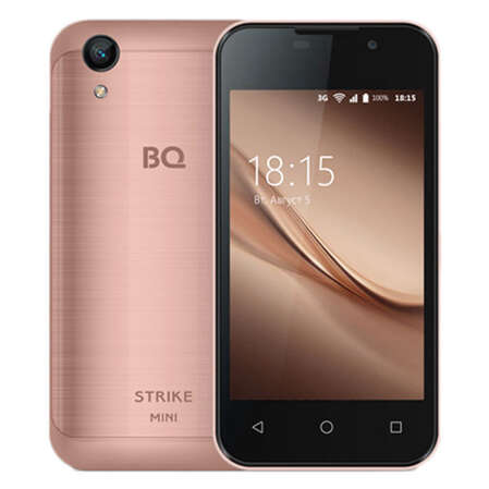 Смартфон BQ Mobile BQ-4072 Strike Mini Rose Gold