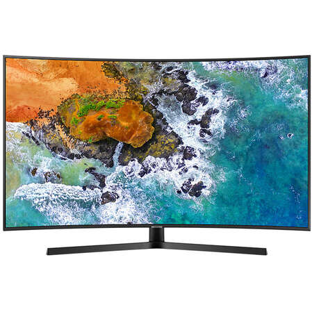 Телевизор 55" Samsung UE55NU7500U (4K UHD 3840x2160, Smart TV, изогутый экран) черный