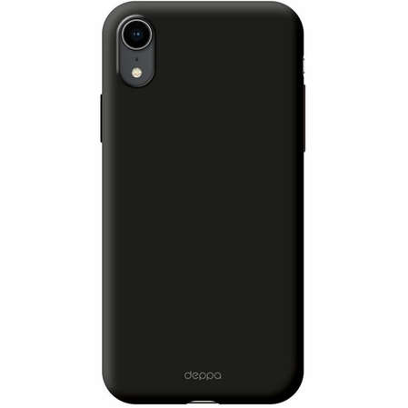 Чехол для iPhone Xr Deppa Gel Color Case, черный