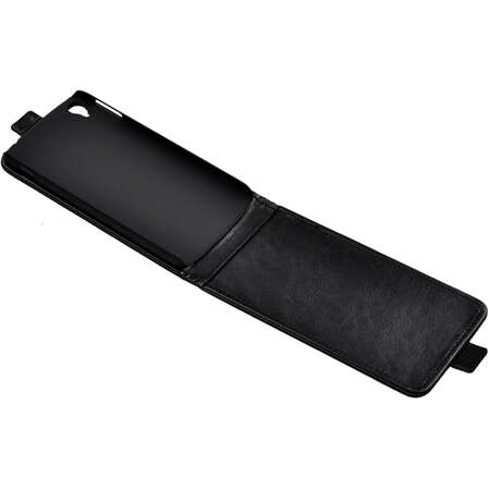 Чехол для Alcatel One Touch 6045Y Idol 3 skinBOX Flip-case Black 