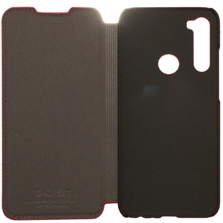 Чехол для Xiaomi Redmi Note 8 G-Case Slim Premium Book красный