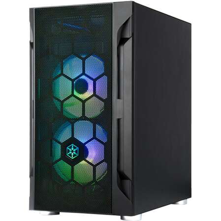 Корпус MicroATX Miditower Silverstone Fara H1M Pro TG SST-FAH1MB-PRO Black