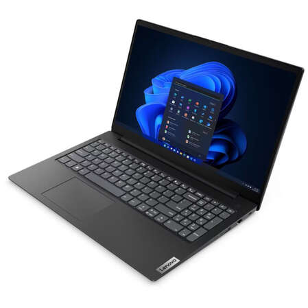 Ноутбук Lenovo V15 G4 AMN AMD Ryzen 5 7520U/8Gb/256Gb SSD/15.6" FullHD/DOS Black