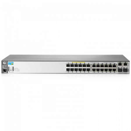 Коммутатор HP 2620-24 управляемый 3-го уровня, 24 порта 10/100 Мбит/с, 2 порта Uplink 10/100/1000 Мбит/с (J9623A)