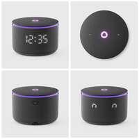 Умная колонка Яндекс Станция Мини 3 Про с голосовым помощником Алиса Zigbee Black