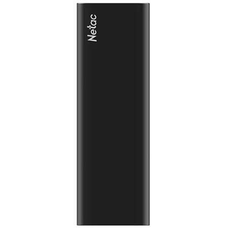 Внешний SSD-накопитель 1Tb Netac NT01ZSLIM-001T-32BK USB-C черный