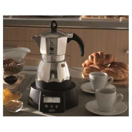 Гейзерная кофеварка Bialetti Moka timer 6 6093