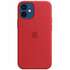 Чехол для Apple iPhone 12 mini Silicone Case with MagSafe Red