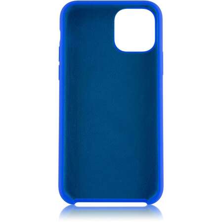 Чехол для Apple iPhone 11 Pro Brosco Softrubber синий