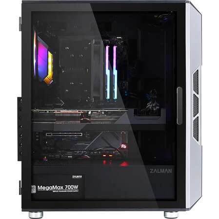 Корпус ATX Miditower Zalman i3 Neo Black/Silver
